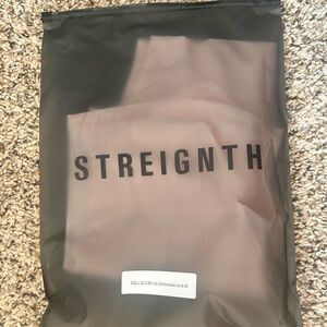 Streignth Women's Athletic Shorts - Milkshake Pink